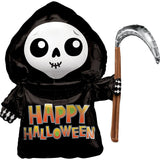 Happy Grim Reaper Supershape Foil Balloon