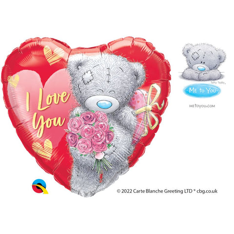 Me to You – Tatty Teddy
I Love You Bouquet 18" Foil Balloon