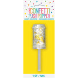 Foil Confetti Push Popper