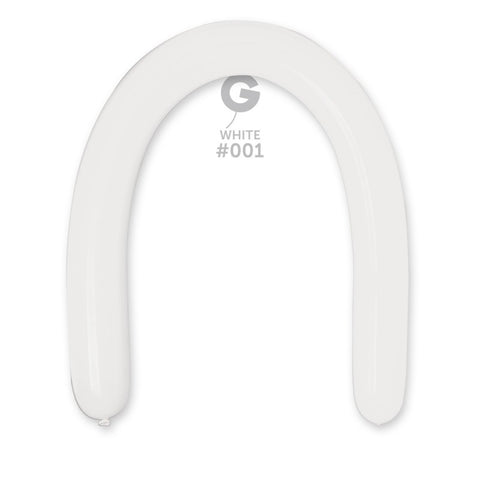  350q 100 pieces Balloons White