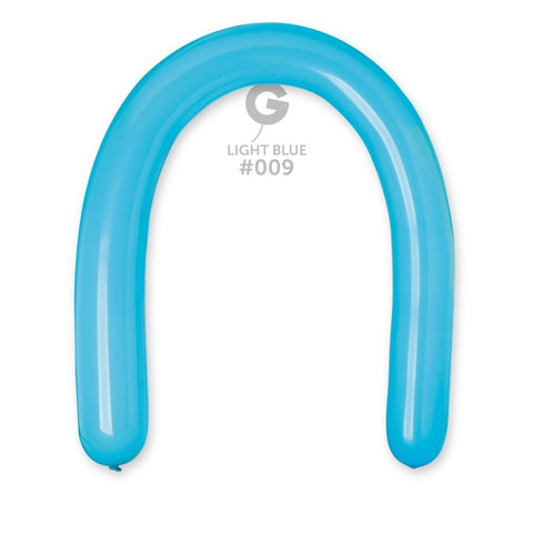  350q 100 pieces Balloons Light Blue