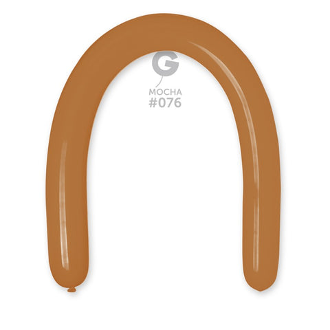  350q 100 pieces Balloons Mocha Brown