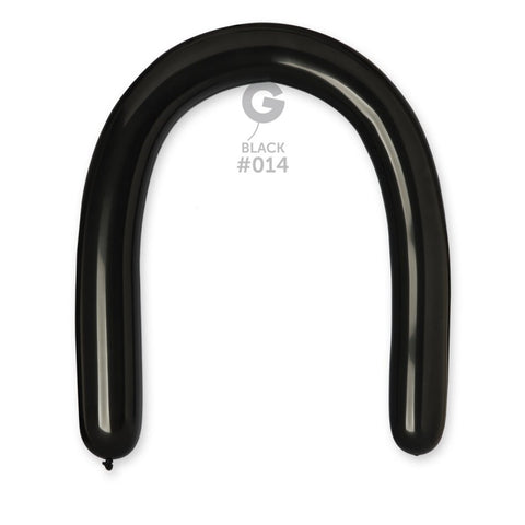  350q 100 pieces Balloons Black