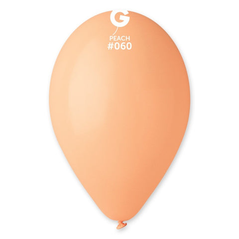  12 Inch Round Balloons Peach