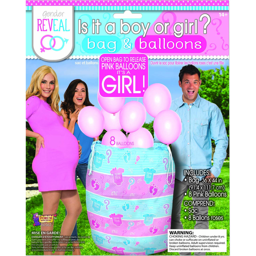 Gender Reveal Balloon release it's a Girl