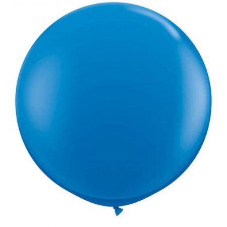  3ft Latex Balloons Dark Blue 2 pieces