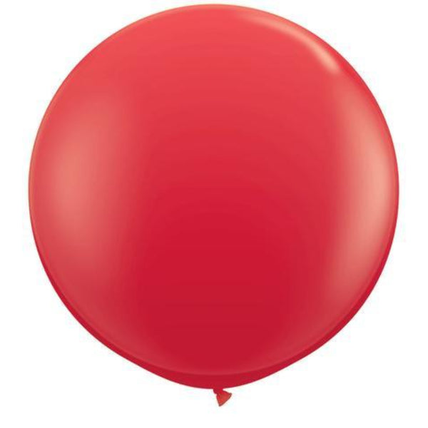  3ft Latex Balloons Red 2 pieces