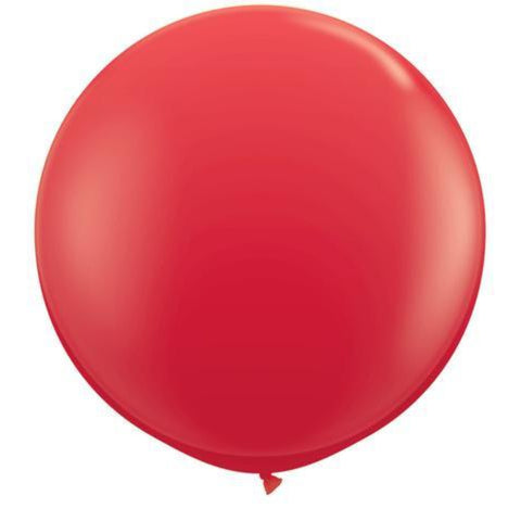  3ft Latex Balloons Red 2 pieces