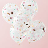 Ditsy Floral Confetti Balloons