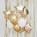 Orb Balloons With Vine Foliage