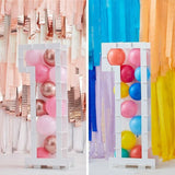 Balloons Kit Mosaic Stand Number 1 81x58x14cm