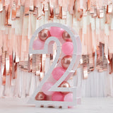 Balloons Kit Mosaic Stand Number 2 81x58x14cm