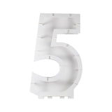 Balloons Kit Mosaic Stand Number 5 81x58x14cm