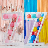 Balloons Kit Mosaic Stand Number 7 81x58x14cm
