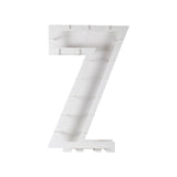 Balloons Kit Mosaic Stand Number 7 81x58x14cm