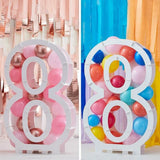 Balloons Kit Mosaic Stand Number 8 81x58x14cm