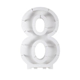 Balloons Kit Mosaic Stand Number 8 81x58x14cm