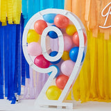 Balloons Kit Mosaic Stand Number 9 81x58x14cm