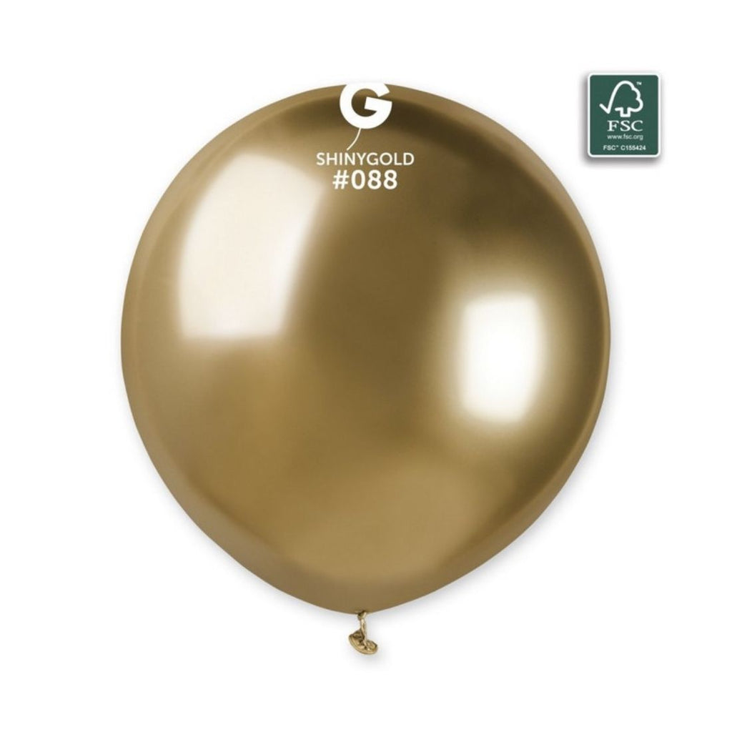 19" Shiny Gold Balloon 3 pieces