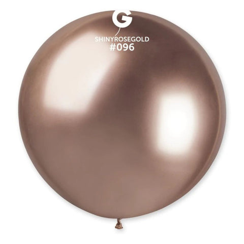 31" Shiny Rose Gold Balloon 1 piece