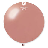 31" Rose Gold Metallic Balloon 1 piece