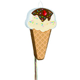 Standard Pinats - Ice Cream Cone Pull Pinata 