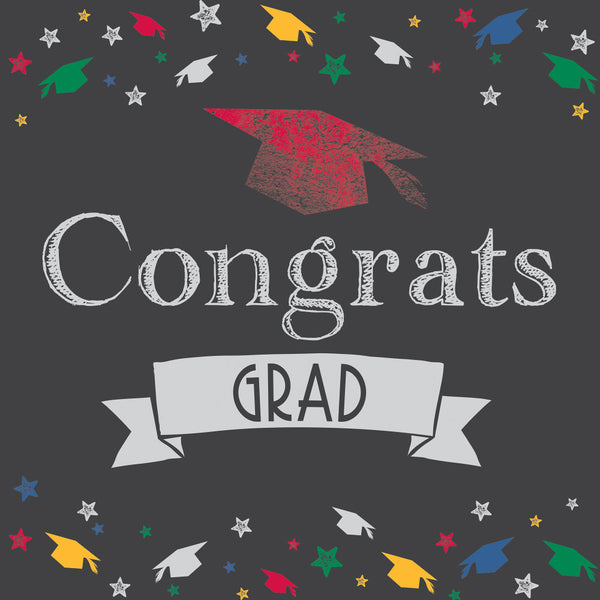  Chalk It Up Grad Luncheon Napkin 2ply