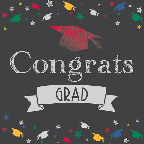  Chalk It Up Grad Luncheon Napkin 2ply