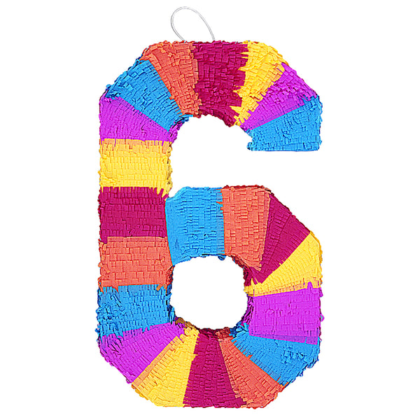 Numerical 6 Pinata 