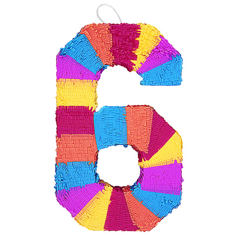 Numerical 6 Pinata 