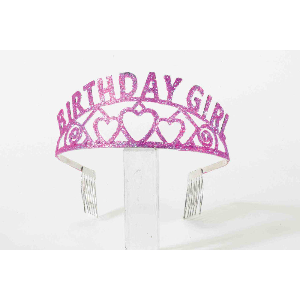 Happy Birthday Glitter Tiara