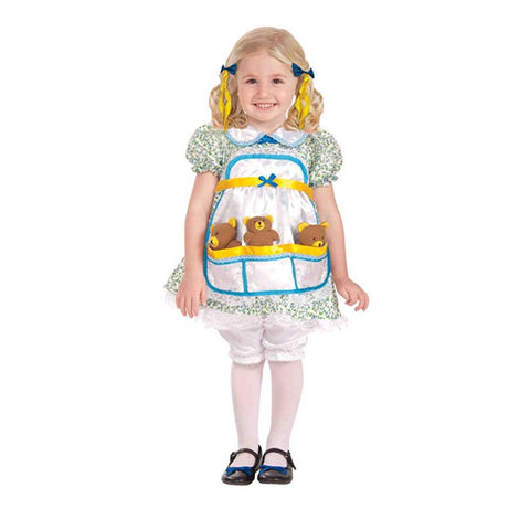Story Book Goidilocks Girl Costume