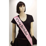 Its My Birthday Sash