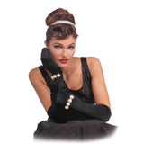 Vintage Hollywood Black Gloves 