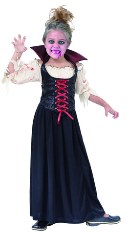  Vampiress Girl Child Costume -Large