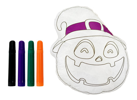Halloween Pumpkin DIY Painting Soft Toy 