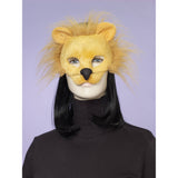 Deluxe Fuzzy Lion Mask