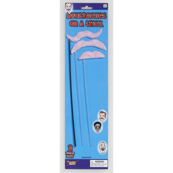 Moustache On A Stick Card