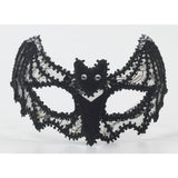 Venetian Bat Lace Half Mask