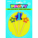 Star Birthday Candle Set-1