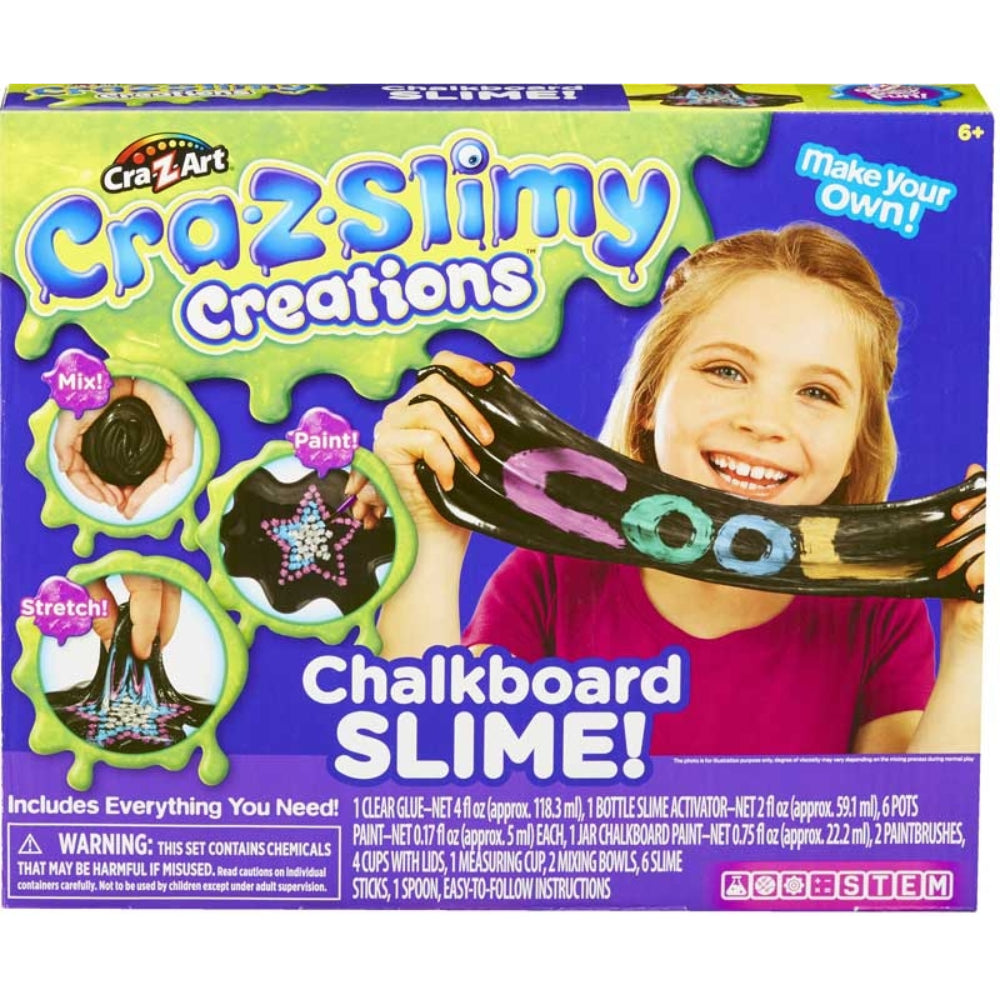 CrazSlimy Chalkboard Slime 