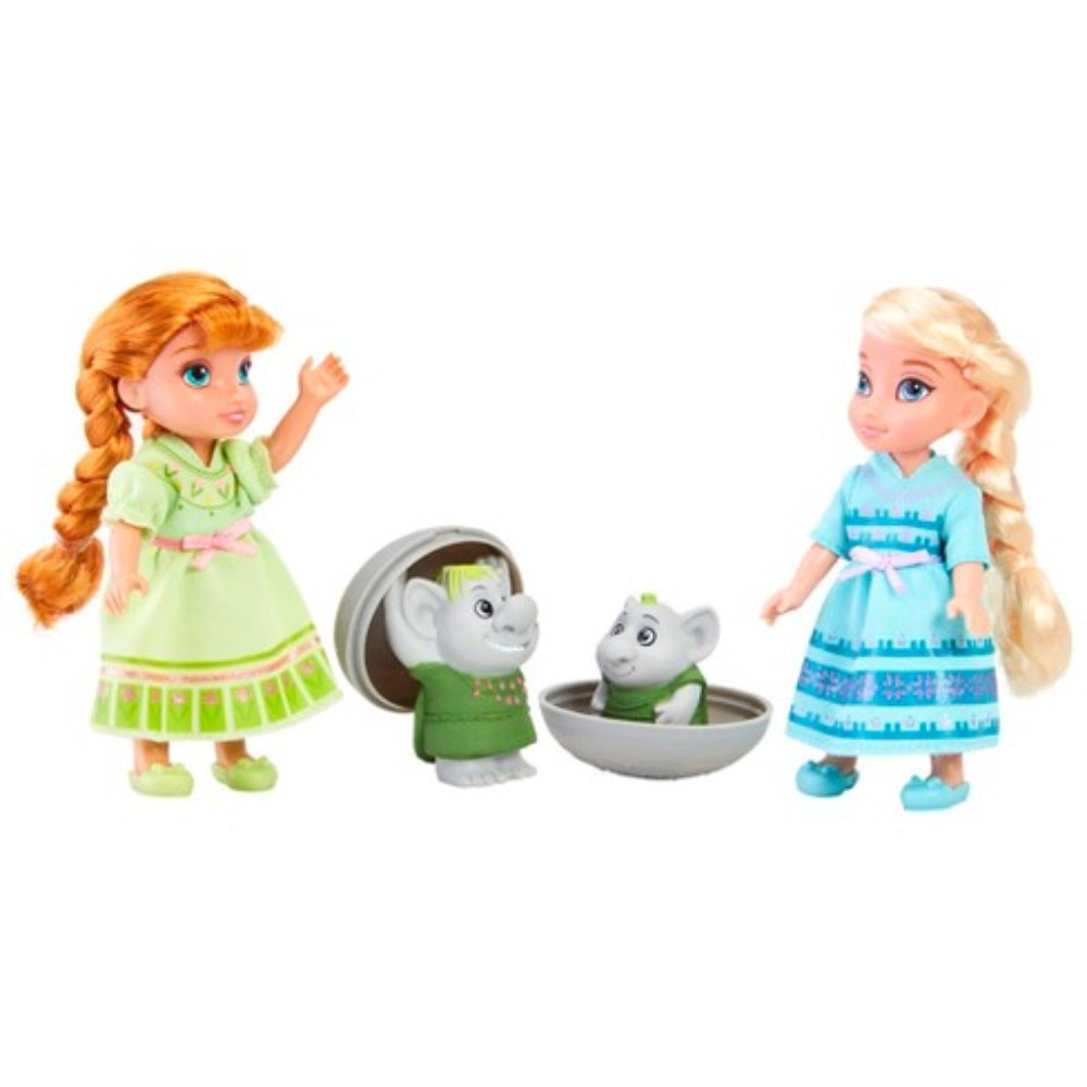 Frozen petite anna&elsa with trolls