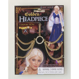 Medieval Fantasy Golden Chain Headpiece