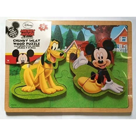 Puzzle DIS Wood Chunky Inlay .