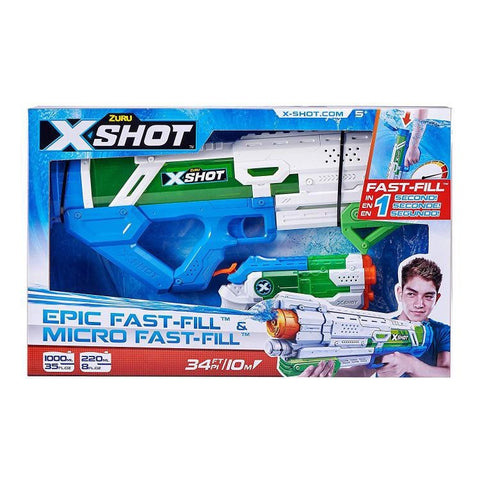 X-Shot Fast Fil - Combo Pack- Medi