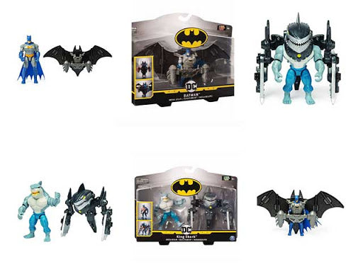 DC Batman Fig  Dlx Mega Gear Assorted