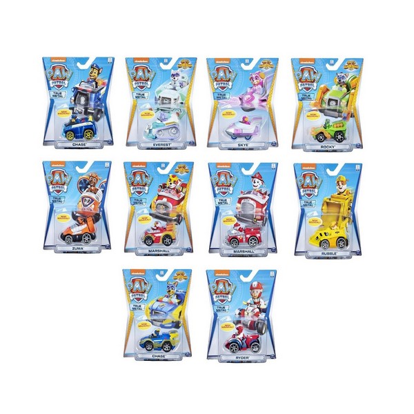 Paw Patrol Die-Cast Vehicles Assorted