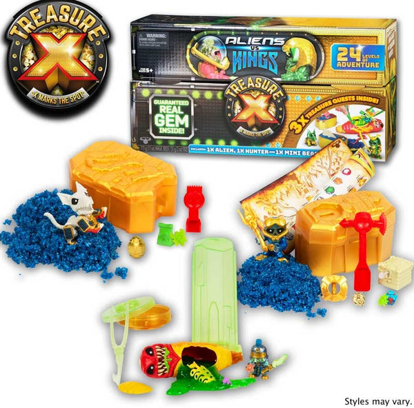 Treasure X 3 Pack Chest 