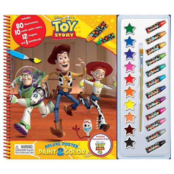 Disney Toy Story 4  Deluxe Poster Paint & Color