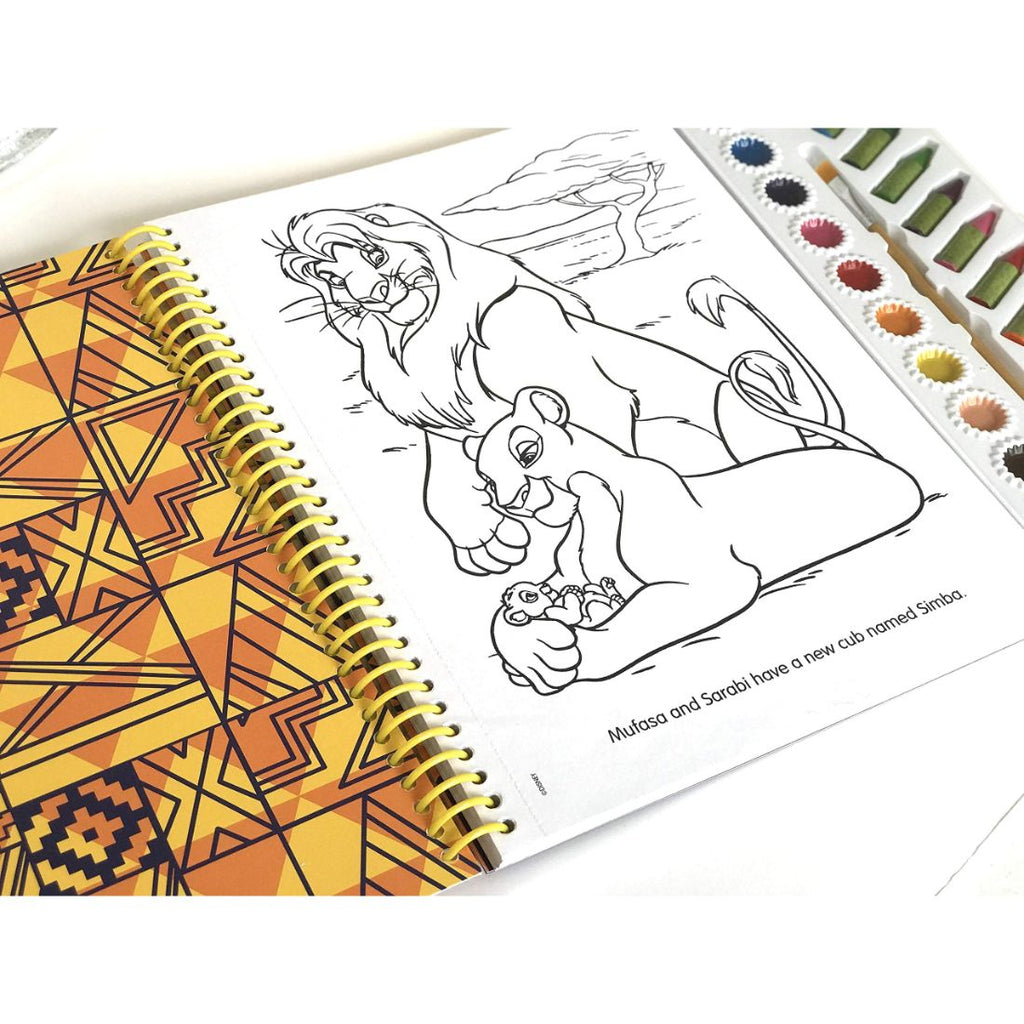 Disney Lion King Deluxe Poster Paint & Color